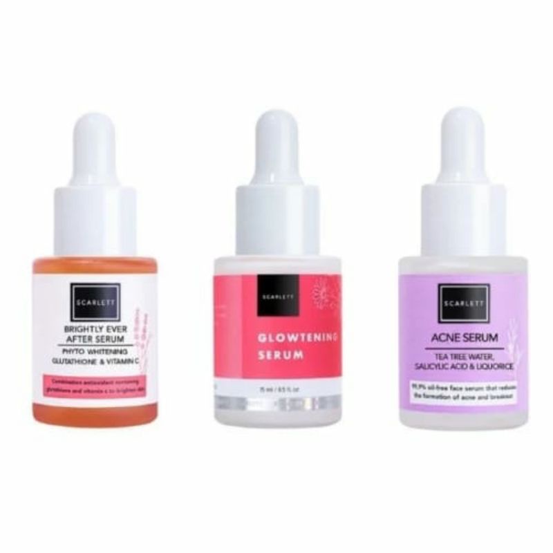 Pemakaian Serum Scarlett Berapa Kali Sehari?